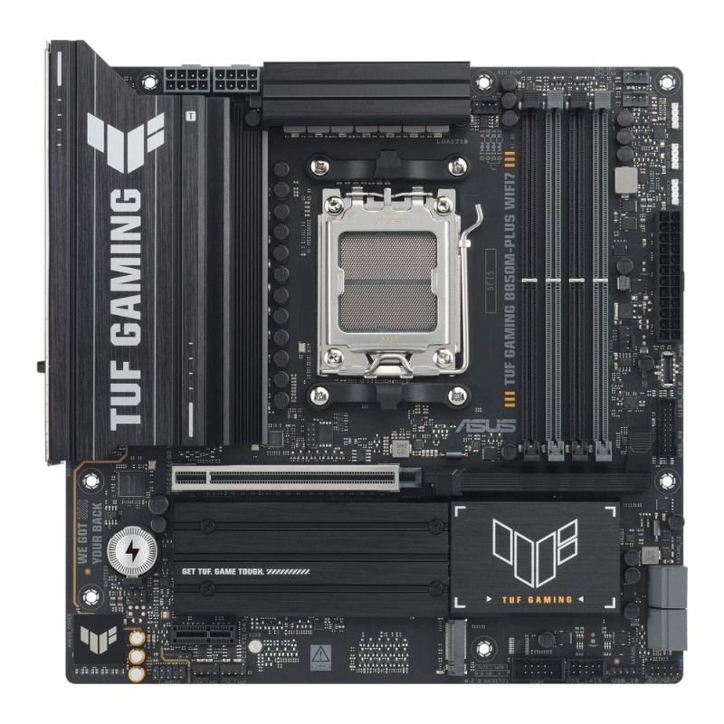 MB ASUS TUF Gaming B850M-PLUS WIFI7 /AM5/4xDDR5/M.2/W7+BT5.4/HDMI/DP/mATX