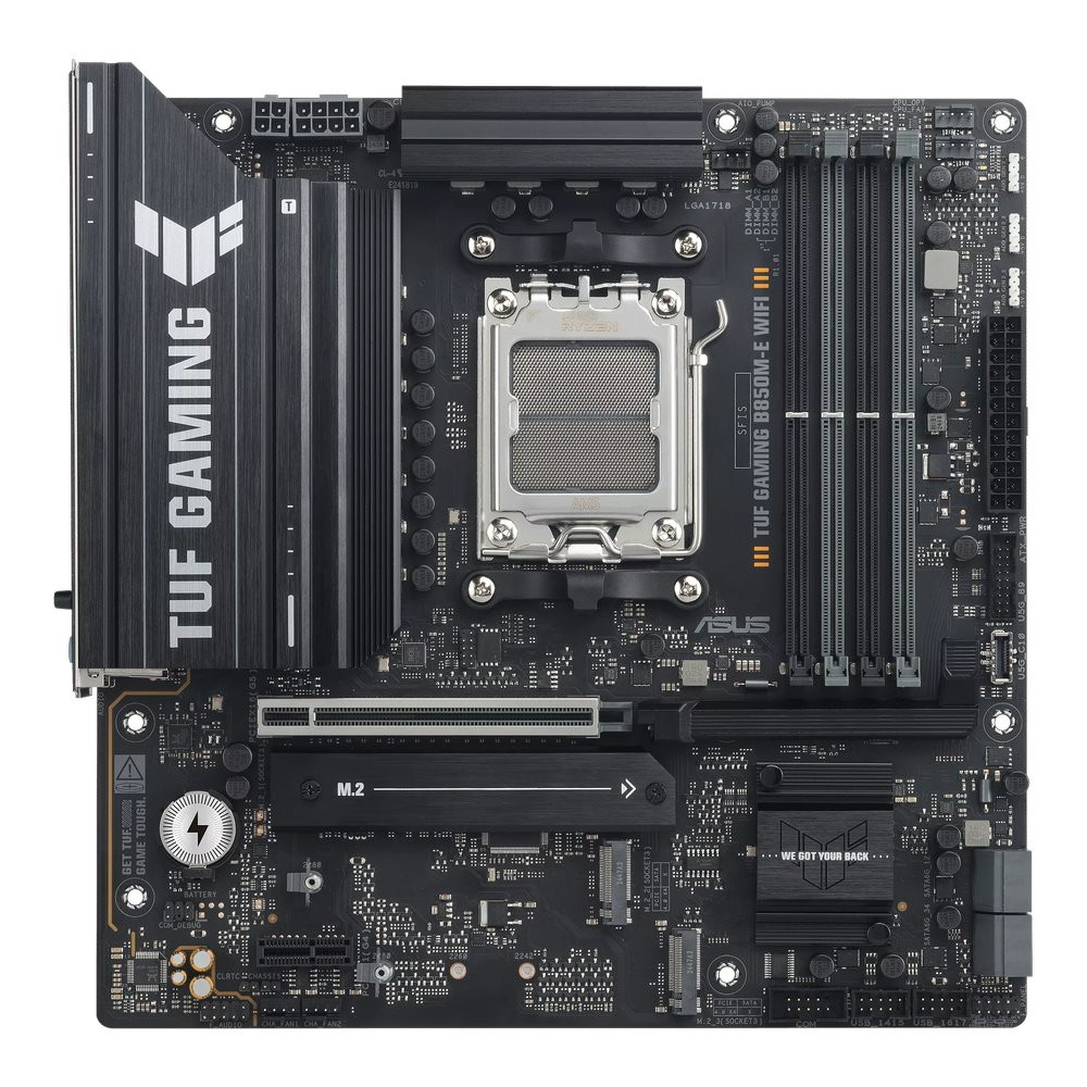 MB ASUS TUF Gaming B850M-E WIFI /AM5/4xDDR5/M.2/W6E+BT5.3/HDMI/DP/mATX