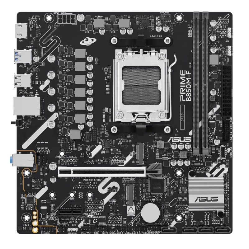 MB ASUS Prime B850M-F /AM5/2xDDR5/M.2/HDMI/mATX