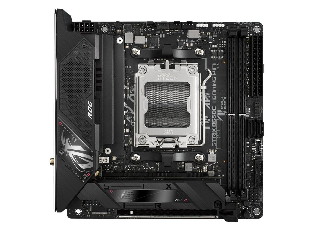 MB ASUS ROG Strix B650E-I Gaming WIFI /AM5/2xDDR5/M.2/W6E+BT5.2/HDMI/mATX