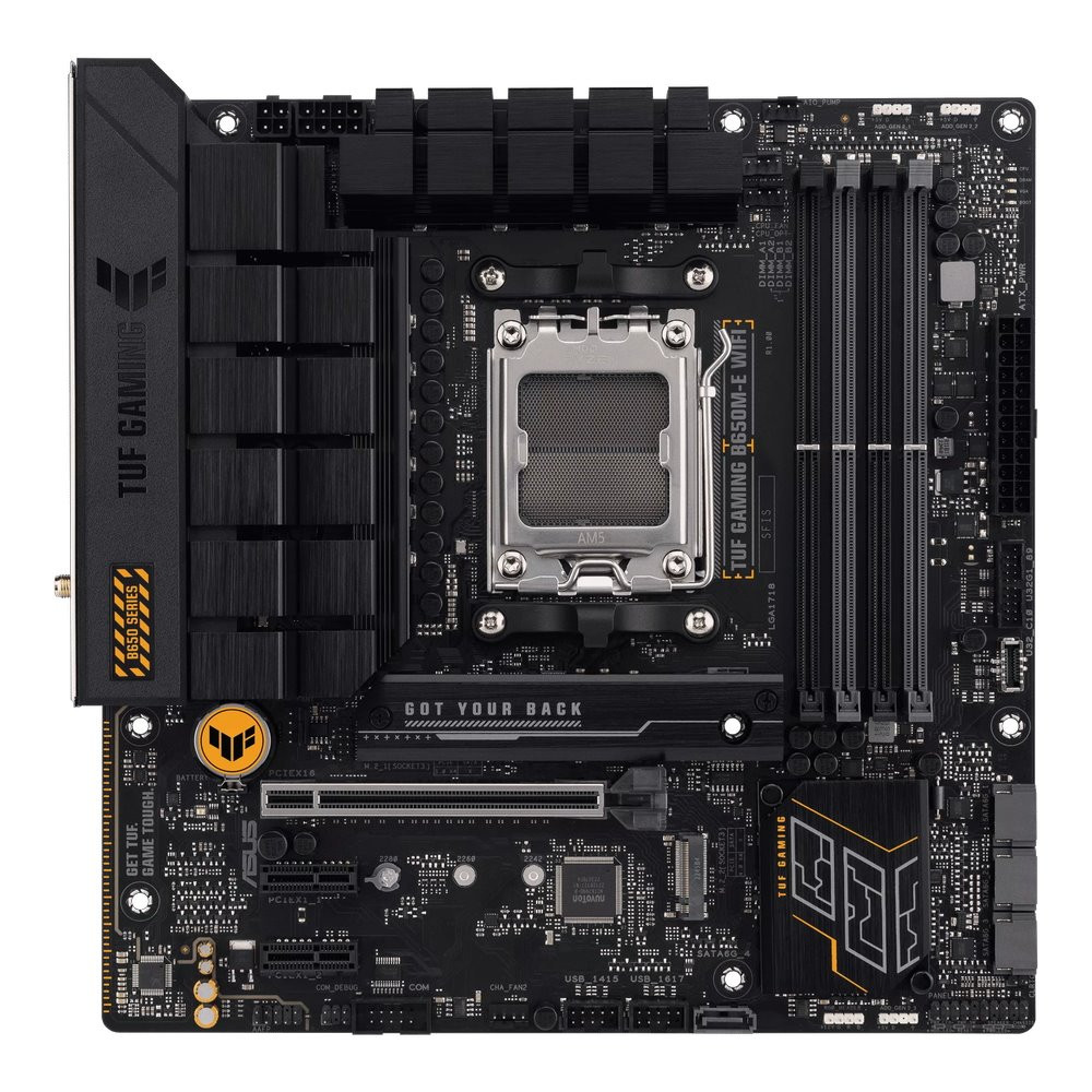 MB ASUS TUF Gaming B650M-E WIFI /AM5/4xDDR5/M.2/W6+BT5.2/HDMI/DP/mATX