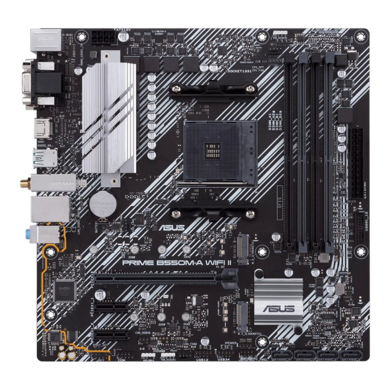 MB ASUS Prime B550M-A WIFI II /AM4/4xDDR4/M.2/W6+BT5.2/HDMI/DVI-D/D-sub/mATX