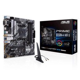 MB ASUS Prime B550M-A WIFI II /AM4/4xDDR4/M.2/W6+BT5.2/HDMI/DVI-D/D-sub/mATX
