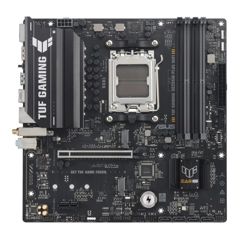 MB ASUS TUF Gaming A620AM-PLUS WIFII /AM5/4xDDR5/M.2/W6+BT5.3/HDMI/DP/mATX