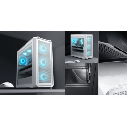 COUGAR PC skříň MX600 Air Pro White Mid