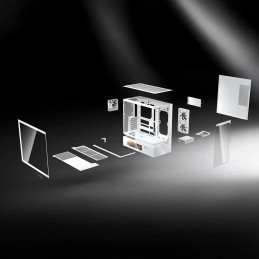 COUGAR PC skříň CFV235 White Vision Mid