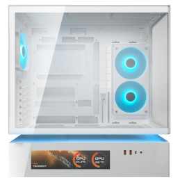 COUGAR PC skříň CFV235 White Vision Mid