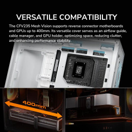 COUGAR PC skříň CFV235 Mesh Vision Black Mid