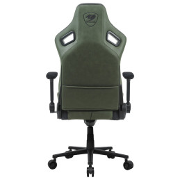 COUGAR herní židle DEFENSOR S F (Tkaná látka) - ARMY GREEN - zelená