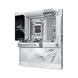 MB ASUS ROG Crosshair X870E GLACIAL /AM5/4xDDR5/M.2/W7+BT5.4/USB4/E-ATX/White