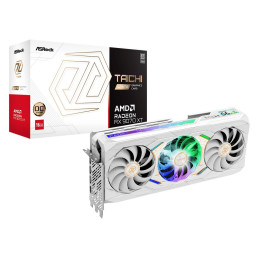 VGA Asrock Radeon RX9070 XT Taichi 16G OC GDDR6 White