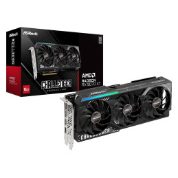 VGA Asrock Radeon RX9070 XT Challenger 16G GDDR6