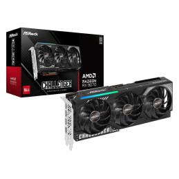 VGA Asrock Radeon RX9070 Challenger 16G GDDR6