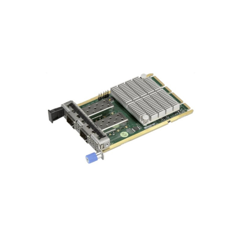 SUPERMICRO AOC-A25G-m2SM - 2×25GbE (SFP28),Cx6, RoCE2, NVGRE, VXLAN, NC-SI, DCMS upg.,propriet. AIOM ff (0,5U)