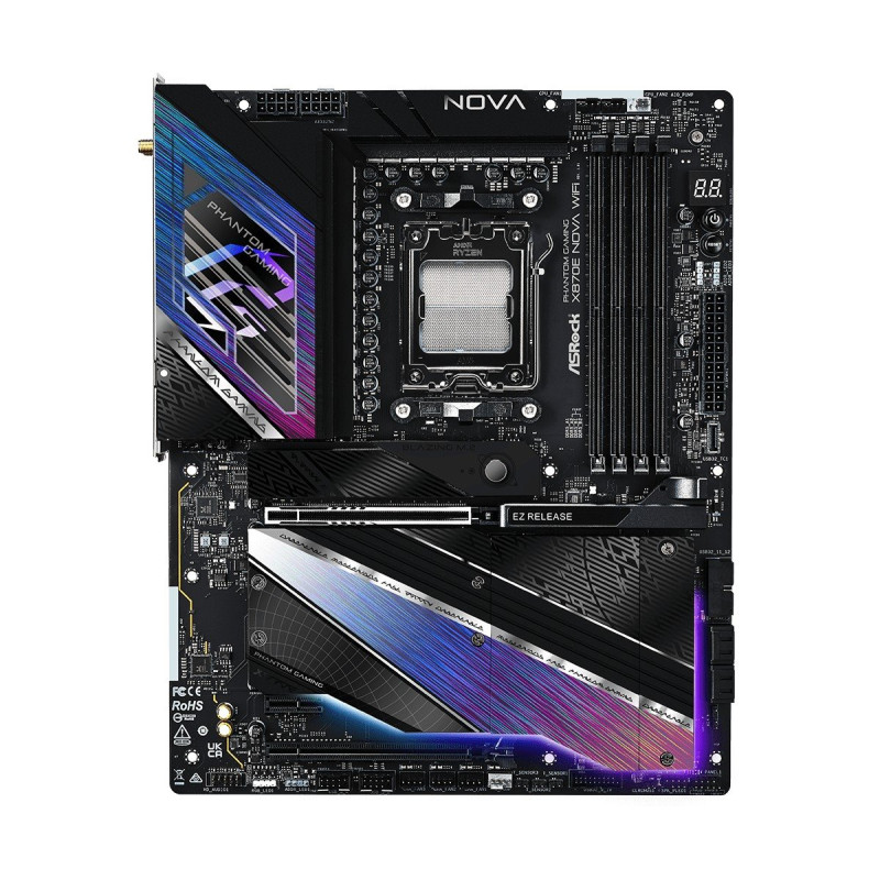 MB Asrock X870E NOVA WIFI /AM5/4xDDR5/M.2/W7+BT5.4/HDMI/USB4/ATX