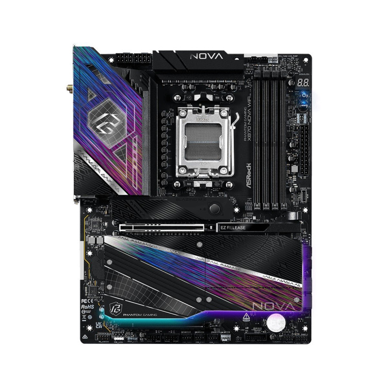 MB Asrock X870 NOVA WIFI /AM5/4xDDR5/M.2/W7+BT5.4/HDMI/USB4/ATX