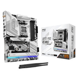 MB Asrock X870 PRO RS WIFI /AM5/4xDDR5/M.2/W7+BT5.4/HDMI/USB4/ATX/White