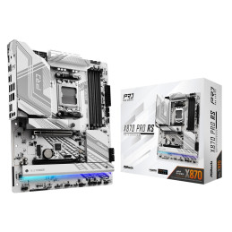 MB Asrock X870 PRO RS /AM5/4xDDR5/M.2/HDMI/USB4/ATX/White