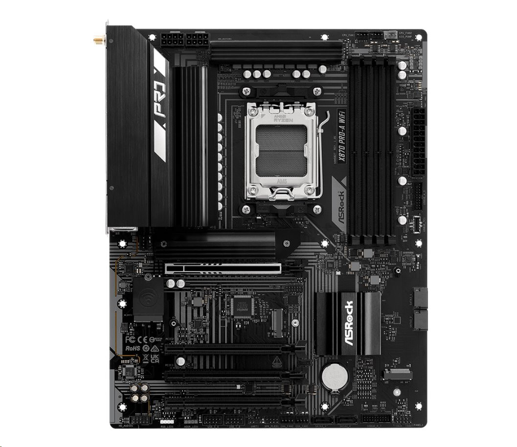 MB Asrock X870 PRO-A WIFI /AM5/4xDDR5/M.2/W7+BT5.4/HDMI/USB4/ATX