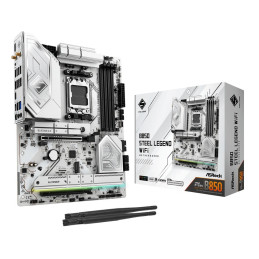MB Asrock B850 STEEL LEGEND WIFI /AM5/4xDDR5/M.2/W7+BT5.4/HDMI/ATX/White