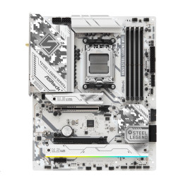 MB Asrock B650 STEEL LEGEND WIFI /AM5/4xDDR5/M.2/W6E+BT5.2/HDMI/DP/ATX/White