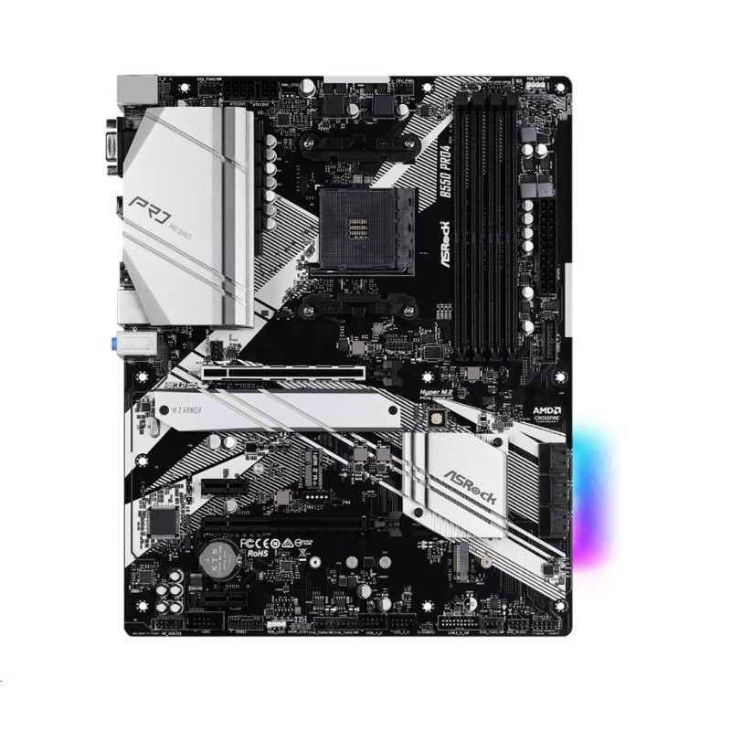 MB Asrock B550 PRO4 /AM4/4xDDR4/M.2/HDMI/D-sub/ATX