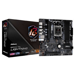 MB Asrock B650M PG LIGHTNING /AM5/4xDDR5/M.2/HDMI/DP/mATX