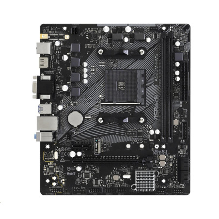 MB Asrock A520M-HVS /AM4/2xDDR4/M.2/HDMI/D-Sub/mATX