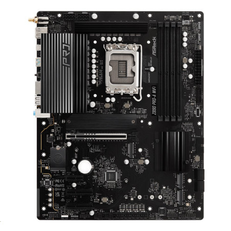 MB Asrock Z890 PRO-A WIFI /LGA1851/4xDDR5/M.2/W6E+BT5.3/HDMI/DP/TB4/ATX