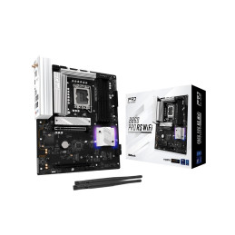MB Asrock B860 PRO RS WIFI /LGA1851/4xDDR5/M.2/W6E+BT5.3/HDMI/DP/ATX