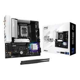 MB Asrock B860M PRO RS WIFI /LGA1851/4xDDR5/M.2/W6E+BT5.3/HDMI/DP/mATX