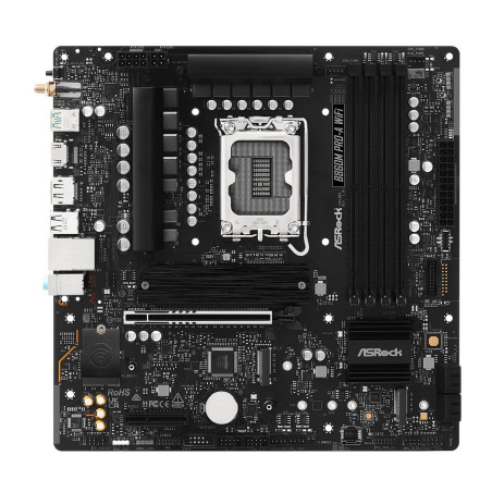 MB Asrock B860M PRO-A WIFI /LGA1851/4xDDR5/M.2/W6E+BT5.3/HDMI/DP/mATX