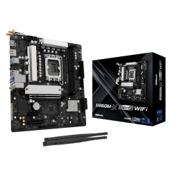 MB Asrock B860M-X GEN5 WIFI /LGA1851/2xDDR5/M.2/W6E+BT5.3/HDMI/DP/mATX