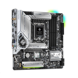 MB Asrock B760M STEEL LEGEND WIFI /LGA1700/4xDDR5/M.2/W6E+BT5.3/HDMI/DP/eDP/mATX