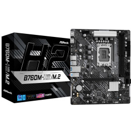 MB Asrock B760M-H2/M.2 /LGA1700/2xDDR5/M.2/HDMI/mATX