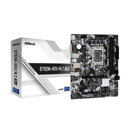 MB Asrock B760M-HDV/M.2 D4  /LGA1700/4xDDR4/M.2/HDMI/DP/D-sub/mATX