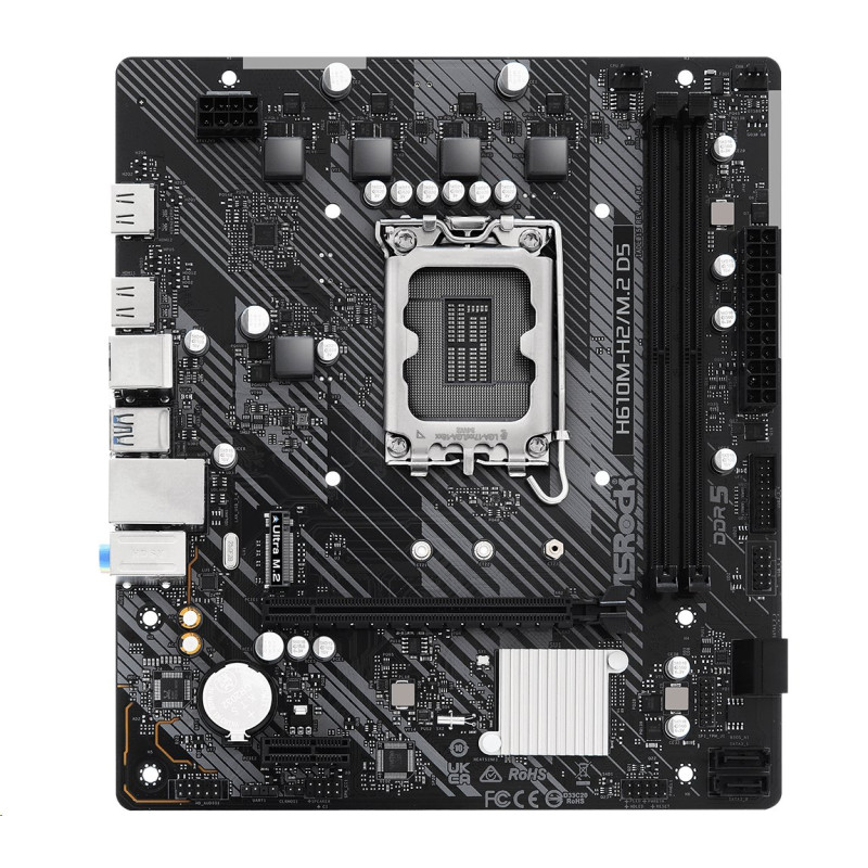 MB Asrock H610M-H2/M.2 D5 /LGA1700/2xDDR5/M.2/HDMI/mATX