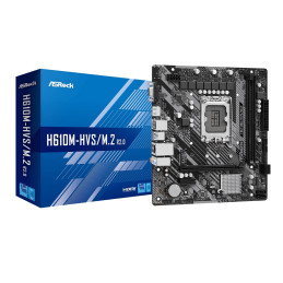 MB Asrock H610M-HVS/M.2 R2.0 /LGA1700/4xDDR4/M.2/HDMI/D-sub/mATX