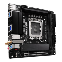 MB Asrock B860I WIFI /LGA1851/2xDDR5/M.2/W6E+BT5.3/HDMI/DP/mITX