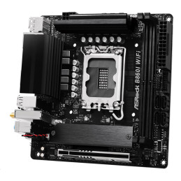 MB Asrock B860I WIFI /LGA1851/2xDDR5/M.2/W6E+BT5.3/HDMI/DP/mITX