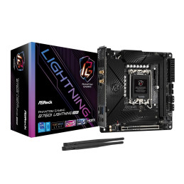 MB Asrock B760I LIGHTNING WIFI/LGA1700/2xDDR5/M.2/W6E+BT5.3/HDMI/DP/mITX