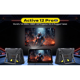BLACKVIEW Rugged Tab Active 12 Pro 11" built projector 120",BLACK,MT7300 Octa 2.5GHz,12GB/256GB,NFC,FHD+ 90Hz,Andr 15