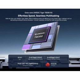 BLACKVIEW Zeno 10 5G SET 8GB/256GB 11",BLACK,IPS 1920x1080,Unisoc T765 Octa 2.3GHz,13MP/16MP camera,8800mAh,Andr 15