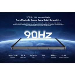 BLACKVIEW Zeno 10 5G SET 8GB/256GB 11",BLACK,IPS 1920x1080,Unisoc T765 Octa 2.3GHz,13MP/16MP camera,8800mAh,Andr 15