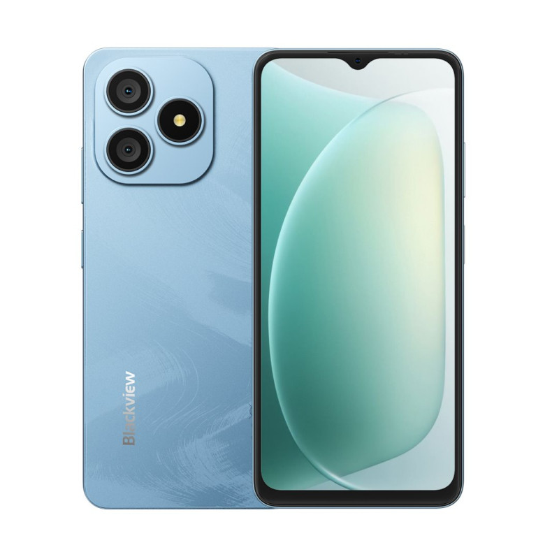 BLACKVIEW WAVE 9C LTE 6.56" BLUE,HD IPS 720x1612,4+64GB, T603 Octa Core 1.6GHz,8MP/13MP,5000mAh,Android 15