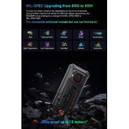 BLACKVIEW Rugged BV6200Pro 6.56",HD+ Helip P35 Octacore 2.3Ghz,6GB+128GB,CAM 8+13+0.3MP,13000mAh,IP68&IP