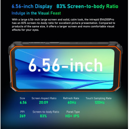 BLACKVIEW Rugged BV6200Pro 6.56",HD+ Helip P35 Octacore 2.3Ghz,6GB+128GB,CAM 8+13+0.3MP,13000mAh,IP68&IP