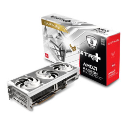 VGA SAPPHIRE NITRO+ AMD Radeon RX 9070 XT OC 16GB PhantomLink Polar, White