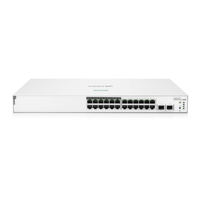 HPE NW Switch Instant On 1830 24G CL4 PoE 2SFP 195W