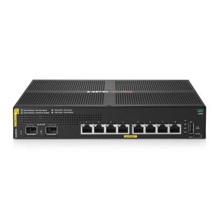 HPE NW Switch CX 6000 8G CL4 PoE 2SFP 67W